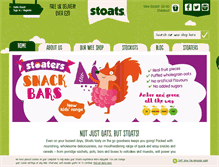 Tablet Screenshot of eatstoats.com